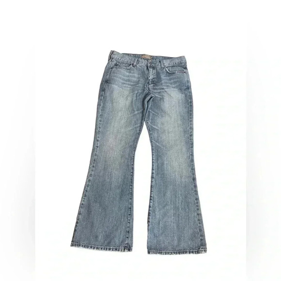 Abercrombie and Fitch Light Wash Bootcut Mid Rise Jeans Women’s size 10S - Picture 1 of 14